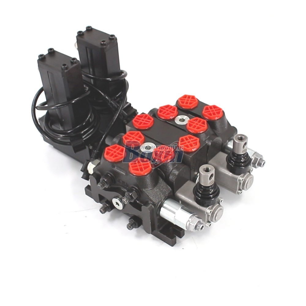 DCV60 Series 2 Spool Electric Control Sectional Directional Control Valve main image
